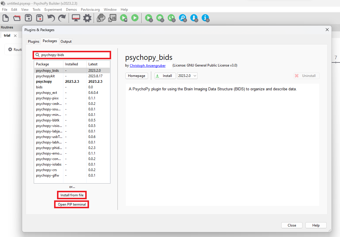 Plugins & Packages